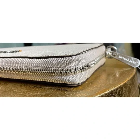 Michael Kors Jet Set Large Saffiano Leather Wallet - Picture 7 of 12